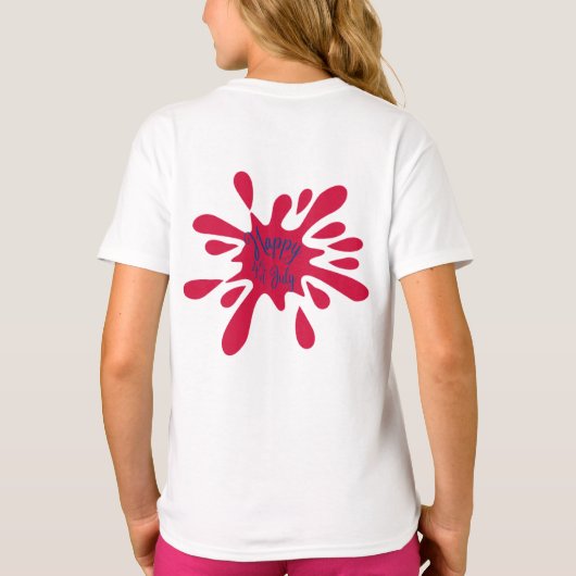 Long live the 4th of July Tシャツ (裏面)