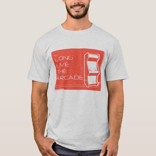 Long Live the Arcade Tシャツ (正面)