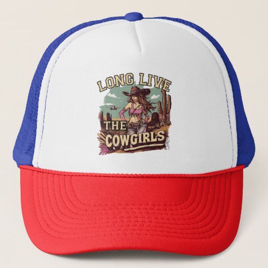 Long live the cowgirl キャップ (正面)