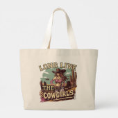 Long live the cowgirl ラージトートバッグ (裏面)