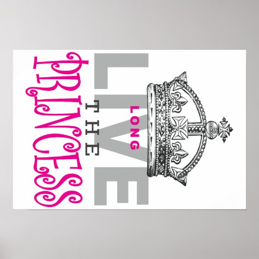 Long Live The Princess ポスター (正面)