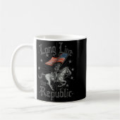Long Live The Republic Us コーヒーマグカップ (左)