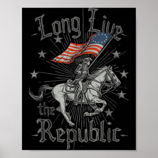 Long Live The Republic Us  ポスター (正面)