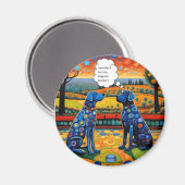 Long Lost Brother マグネット (正面/裏面)