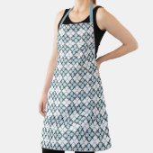 Long Patterned Apron for Women & Men エプロン (インサイチュ)