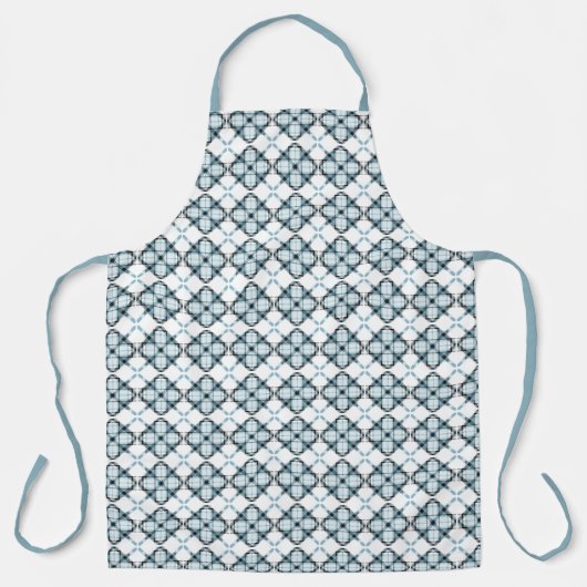 Long Patterned Apron for Women & Men エプロン (正面)