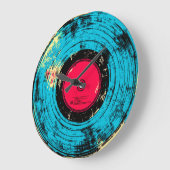 Long Play Wall Clock ラージ壁時計 (傾斜)