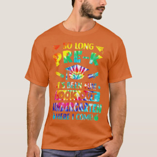 Long PreK幼稚園来卒業Y Tシャツ