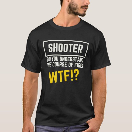 Long Range Course for Long Range IPSC Shooters Tシャツ (正面)