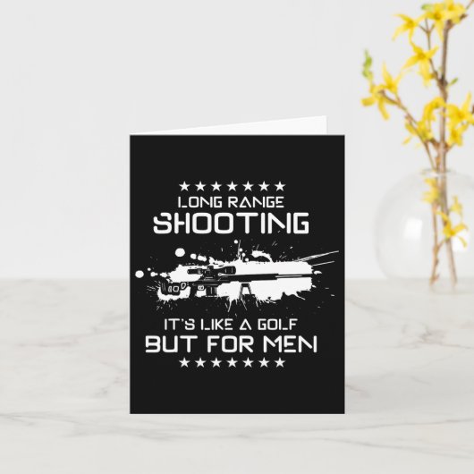 Long Range Shooting  カード (黄色い花)