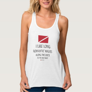 Long Romantic Walks to the Dive Boat タンクトップ