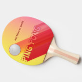 Long Shadow Personalization Gradiant Colors Sports 卓球ラケット (横)