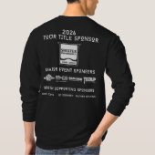 LONG SLEEVE - 2026 TBGT Sponsors Tシャツ (裏面)