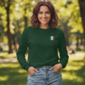 Long Sleeve Italy Minimal Shirt - Pop Kitschen Tシャツ