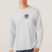 Long Sleeve Mens T-Shirt Pocket Emblem (AARC VEC) Tシャツ (正面)