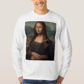  LONG SLEEVE SHIRT MONA LISA CONCEPT PRINT Tシャツ (正面)