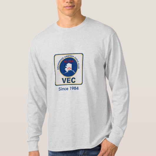 Long Sleeve T-Shirt Centered Emblem (VEC) Tシャツ (正面)