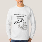 Long Sleeve T-shirt : Focus Tシャツ (正面)