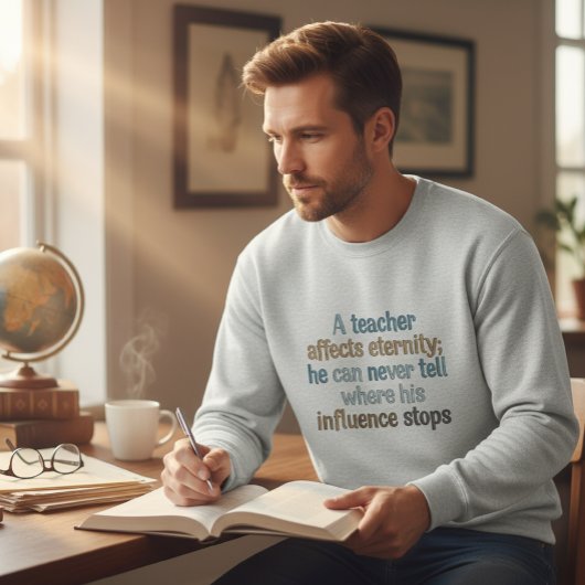 Long Sleeve T-Shirt for Men - Motivational Quote スウェットシャツ