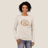 Long Sleeve T-Shirt Pumpkin Spice Everything トライブレンドＴシャツ (正面全体)