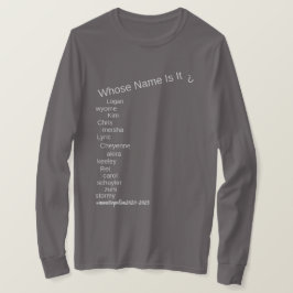 LONG SLEEVE TSHIRT all family sizes/styles Sm - 3X Tシャツ