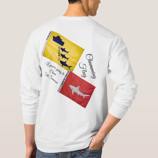 Long-sleeved長袖シャツ Tシャツ (裏面)