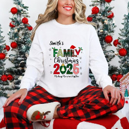 Long-sleeved Christmas T-shirt 2025 Tシャツ