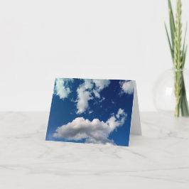 Long soft cloud サンキューカード