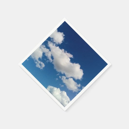 Long soft cloud スタンダードカクテルナプキン (角)