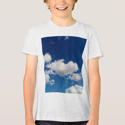Long soft cloud トライブレンドＴシャツ (正面)