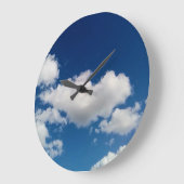 Long soft cloud ラージ壁時計 (傾斜)