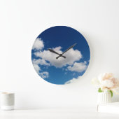 Long soft cloud ラージ壁時計 (ホーム)