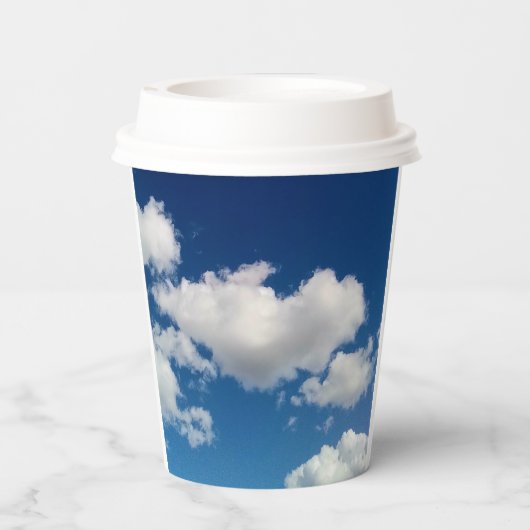 Long soft clouds 紙コップ (裏面)
