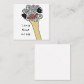 Long time no see Greeting Card エンクロージャーカード (正面/裏面)