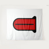 Long Tongue 👅 タペストリー (正面(横))