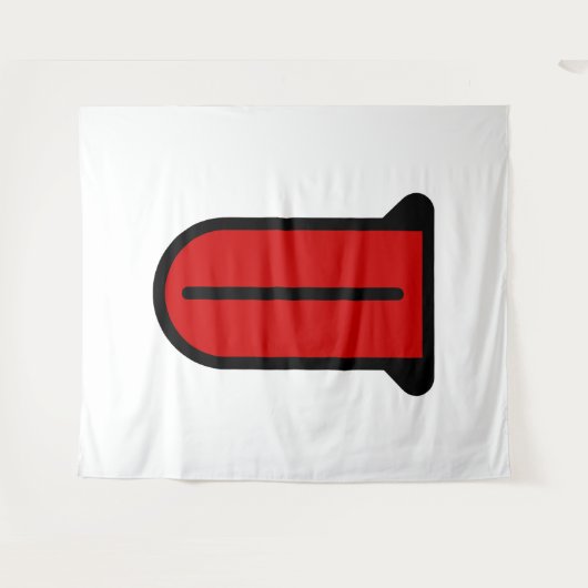 Long Tongue 👅 タペストリー (正面(横))