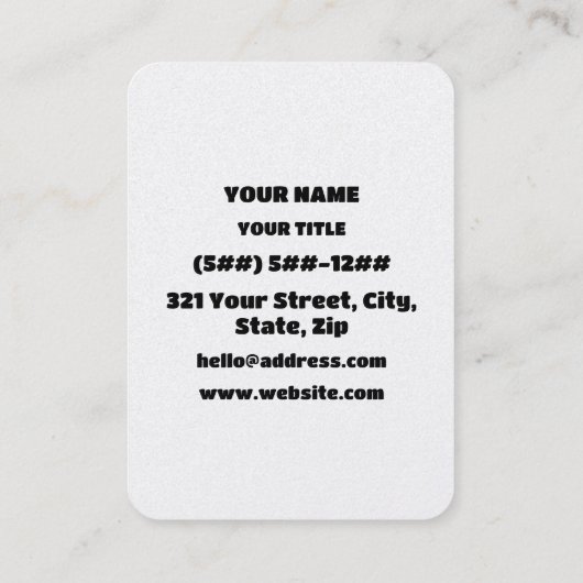 Long Tongue 👅 名刺 (裏面)