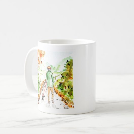 Long Walk Home コーヒーマグカップ (正面左)