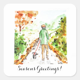 Long Walk Home スクエアシール