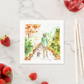 Long Walk Home スタンダードカクテルナプキン (インサイチュ)