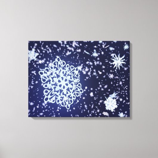 Long Winter's Night Canvas Print キャンバスプリント (正面)