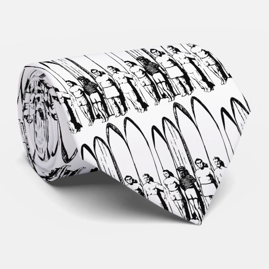 Longboardのタイ ネクタイ (ロール)