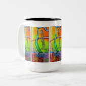 Longboardの情報通のマグ ツートーンマグカップ (正面左)