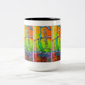 Longboardの情報通のマグ ツートーンマグカップ (中央)