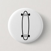 Longboard 缶バッジ (正面)