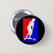 Longboardingのスポーツ 缶バッジ (正面&裏面)