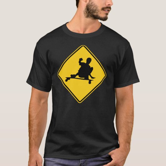 longboarding印 tシャツ (正面)