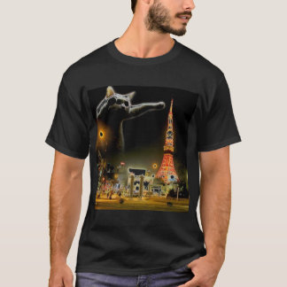 Longcat_In_Paris Tシャツ