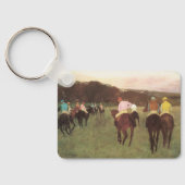 Longchampの競走馬by Edgar Degas キーホルダー (裏面)