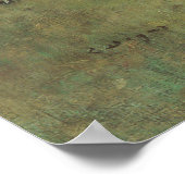 Longchampの競走馬by Edgar Degas ポスター (角)